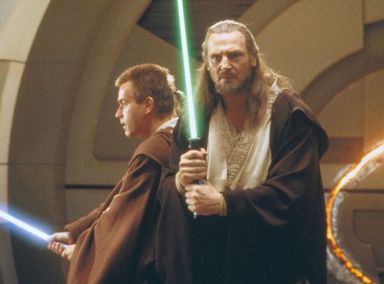 Ewan McGregor, Liam Neeson, The Phantom Menace Ewan McGregor, Liam Neeson, The Phantom Menace